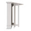39.4" W Corner Placement Fireplace TV Stand with Electric Inserts