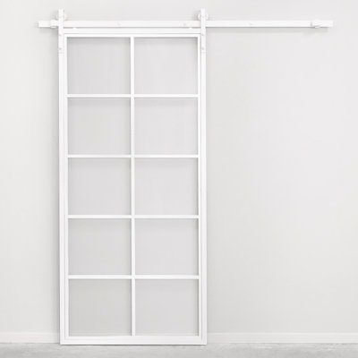 Sliding Glass Barn Door