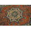 Tapis traditionnel en laine à médaillon 3 x 5