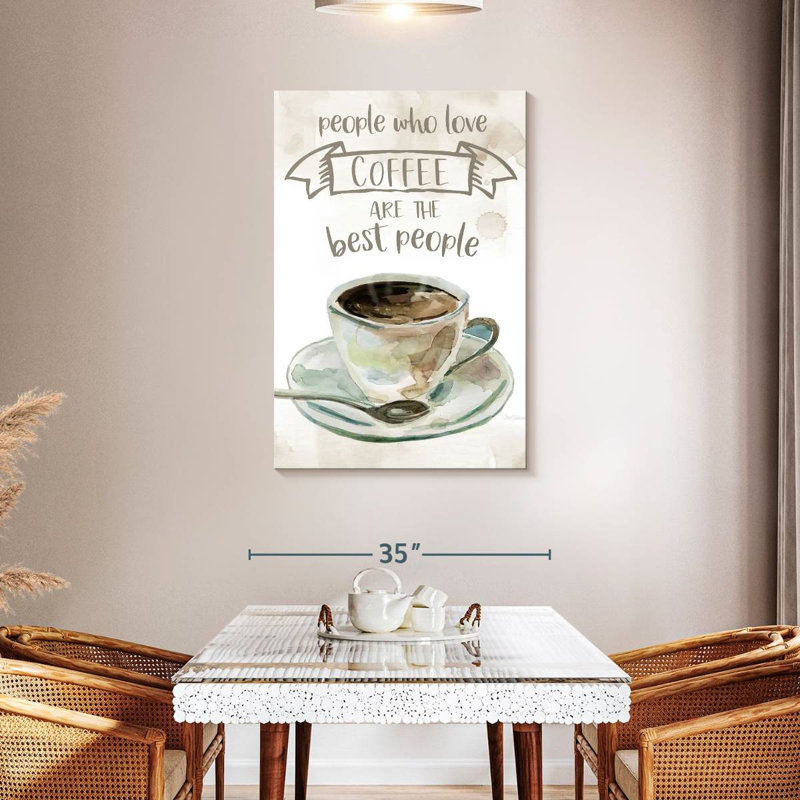 Yarlin People Who Love Coffee, H 45 po x l 30 po