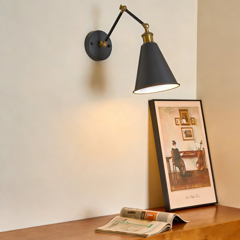 Usko 1 Light Swing Arm Wall Sconce