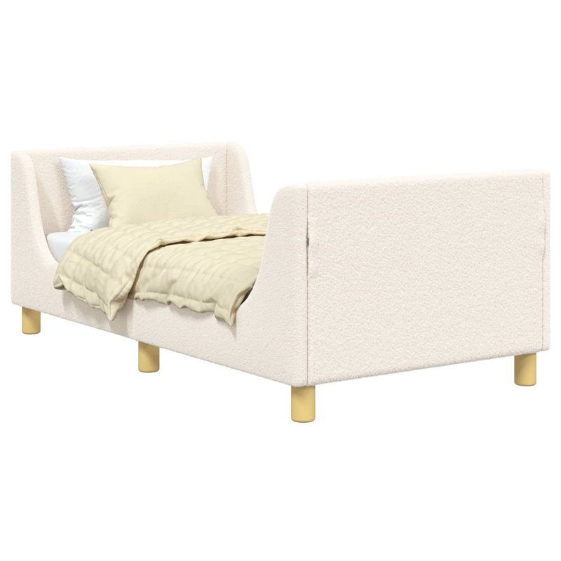 Bed Frame, Cream/Natural, European Toddler (80 x 160cm)