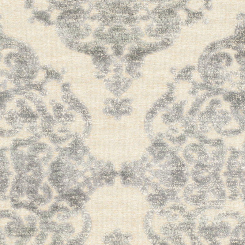 Paradise Grey/Multi Viscose Chenille Silk Rectangular Rug