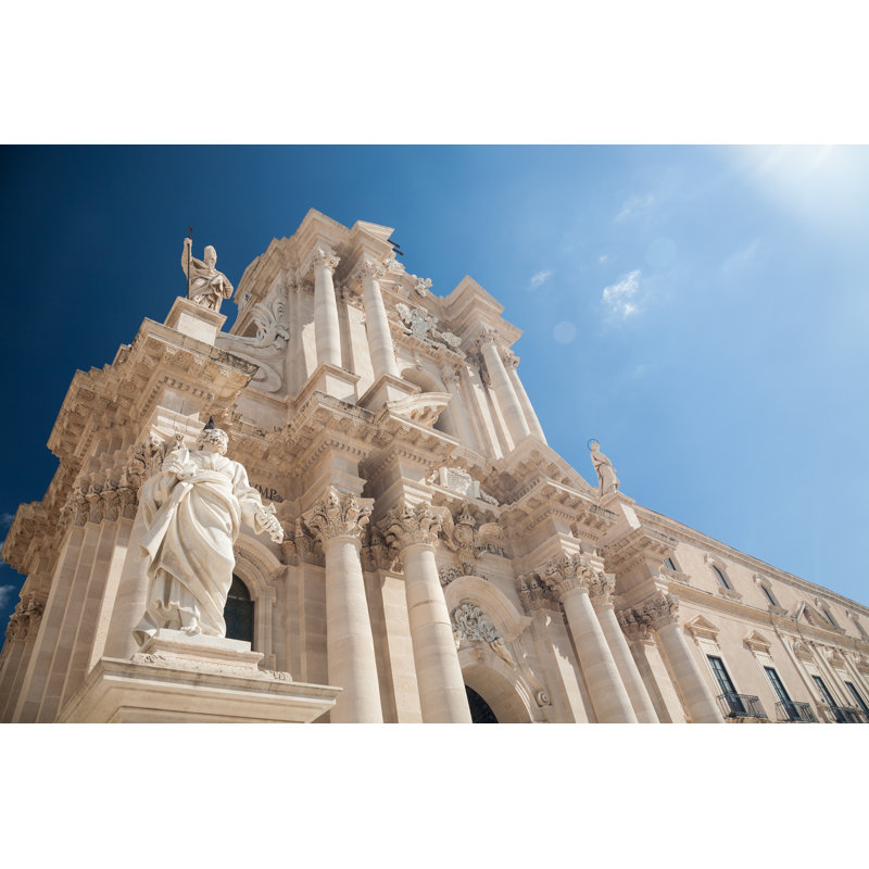 Syracuse Cathedral, Sicily by Elifranssens - Wrapped Canvas Print, 30cm H x 46cm W x 3.8cm D