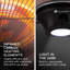 Blumfeldt Electric Hanging Patio Heater