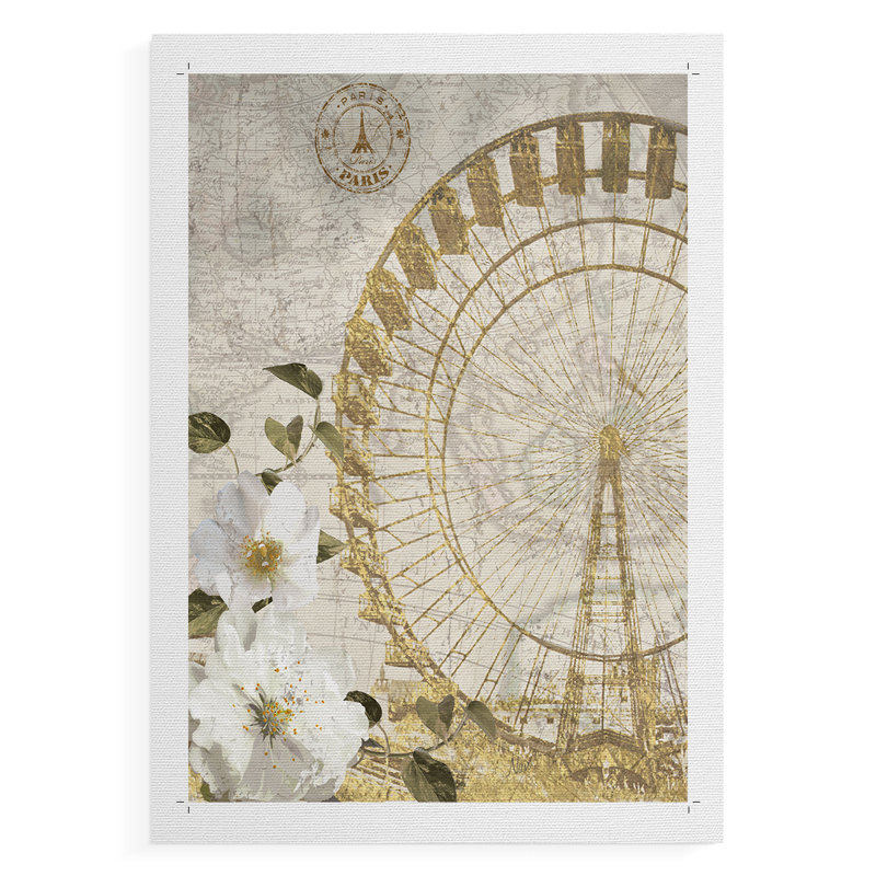 C'est la vie - reproduction de toile seulement - non encadrée, H 18 po x l 12 po