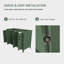 Meuble-lavabo moderne simple 48 po, sans lavabo-123431928