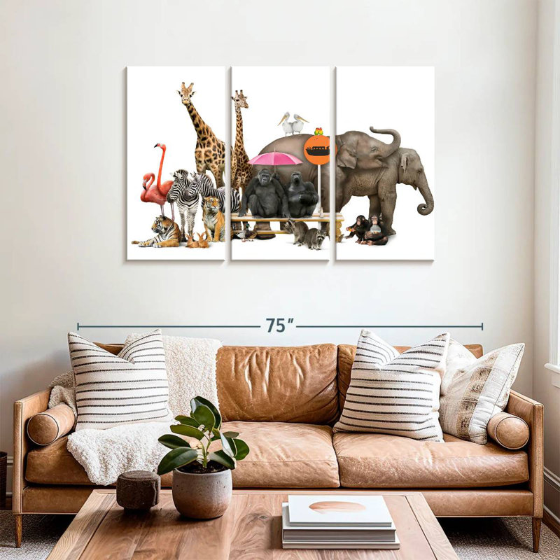 Ketti Waiting For The Ark, 36" H x 57" W