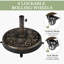 24.95kg Free Standing Umbrella Base with Wheels-1349760007