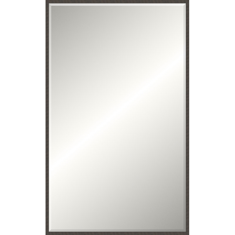 Miroir noir Pinebridge, Rectangle 71.75" x 43.75", Beveled