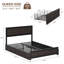 Base de lit plateforme industrielle avec 4 tiroirs de rangement et station de charge-1115925152-1115925159