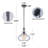 1 - Light  11.81'' W Dimmable Single Dome Glass Pendant Light-1348623585