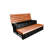 Confer Plastics 36" Storage Spa Steps Espresso-93763722