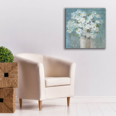 'Daisies All Day'  by Danhui Nai Canvas Wall Art