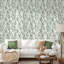 Papier peint amovible Luxury Green Tropical Leaves-558533550