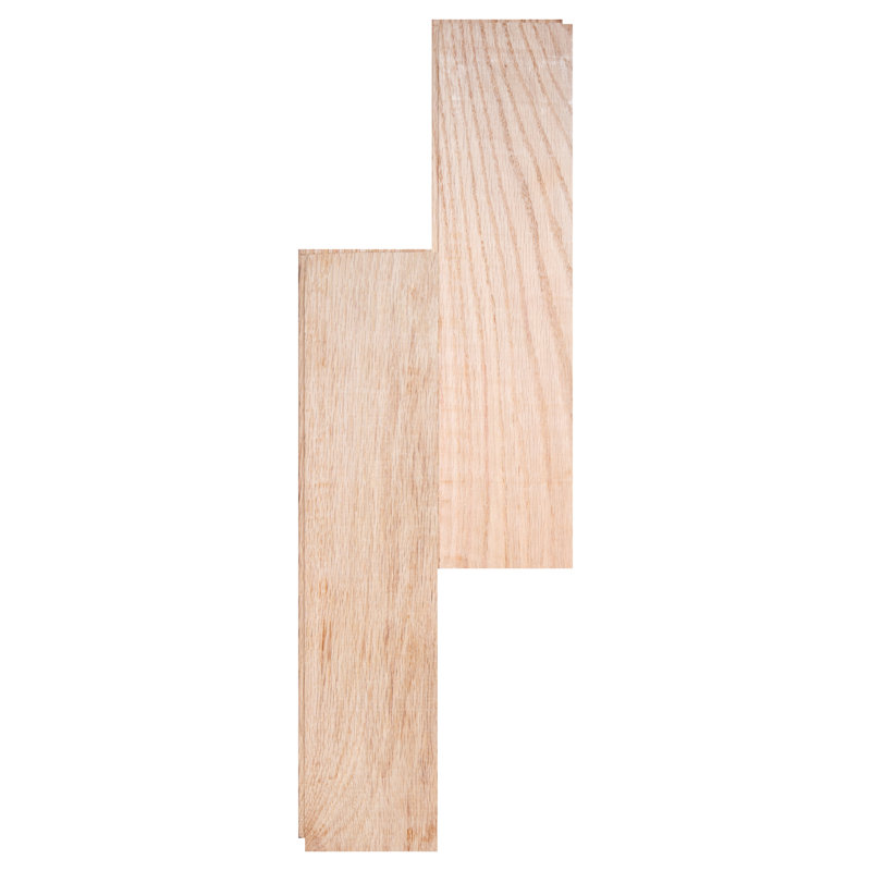 Plancher de bois franc 3,25 po Appalachian Chêne rouge Select or Better 3,25 po x l 3,25 po
