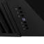 Black Studio 36" 700 CFM Convertible Wall Mount Range Hood in Black