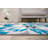 Rooshi Moroccan Blue/Gray/Ivory Area Rug-2069895278