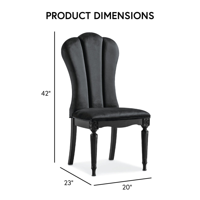 Seabliss Side Chairs, Black