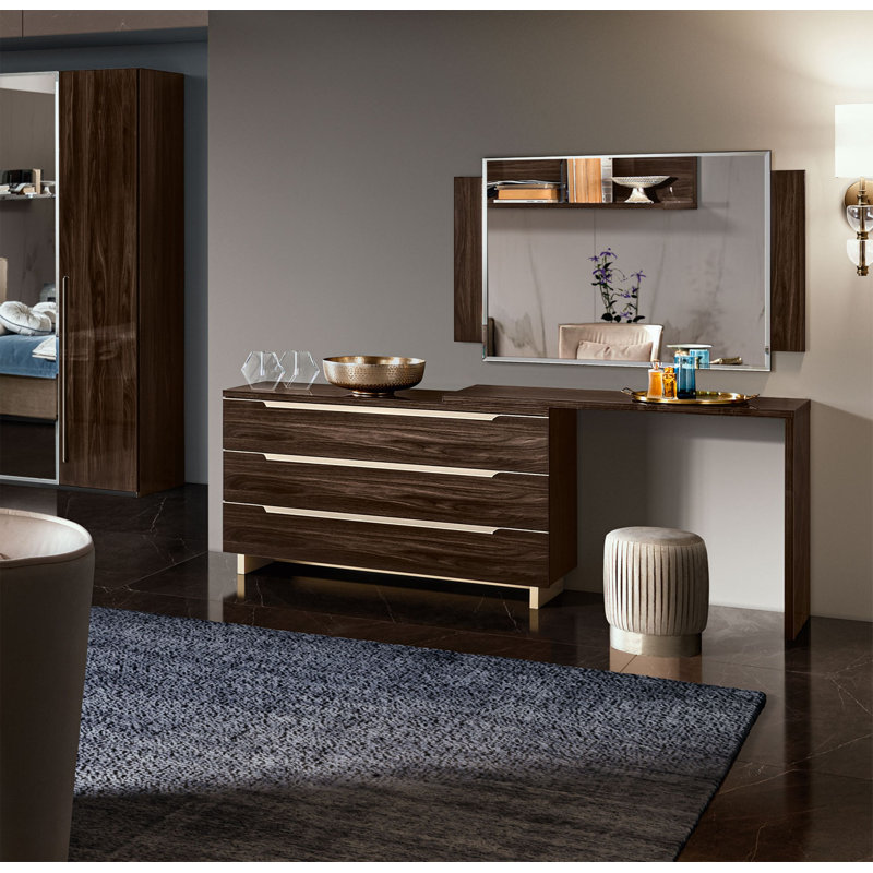 Commode simple Max Walnut