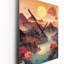 Très grande horloge murale Irmani - Japon-1909808784