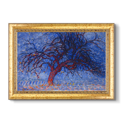 L'arbre rouge, 1909 - Piet Mondrian - Toile encadrée sur mesure