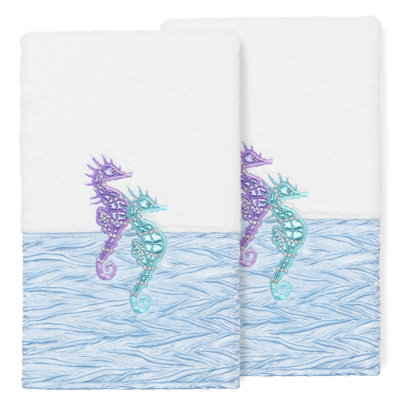 Sofia 100% Turkish Cotton Embellished Hand Towel
