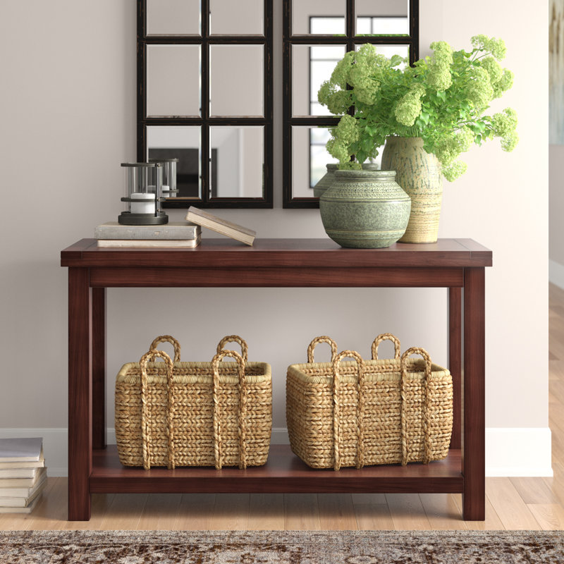 Mahurin 47.63'' Solid Wood Console Table