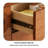 70.87"Solid Rubber Wood 3-Drawer Sideboard & Storage Cabinet