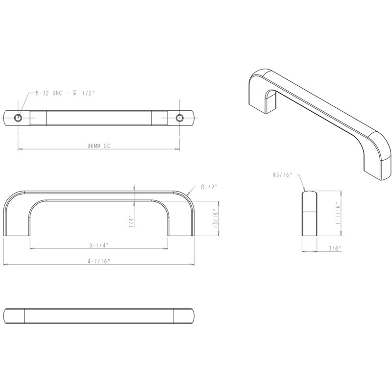 Alvar Bar / Handle Pull