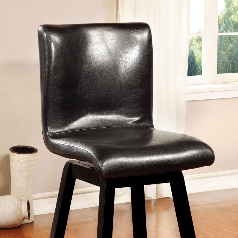 Kiernan Swivel Upholstered Counter Stool