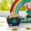 12"L St. Patrick's Wooden Table Block