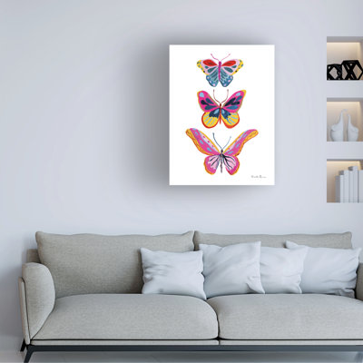 Bolog Farida Zaman Fluttering I Canvas Wall Art