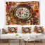«Abstract People and Time», peinture acrylique, tapisserie-28491999
