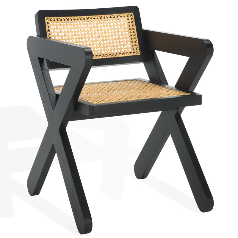 Chaise de salle à manger Chaney, Noir, noir, noir, noir