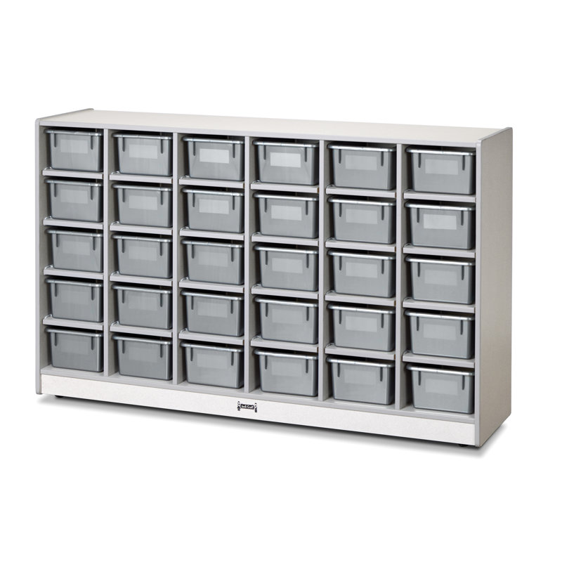 Rangement mobile Rainbow Accents®, H 35,5 po x l 57,5 po, Gris, Oui