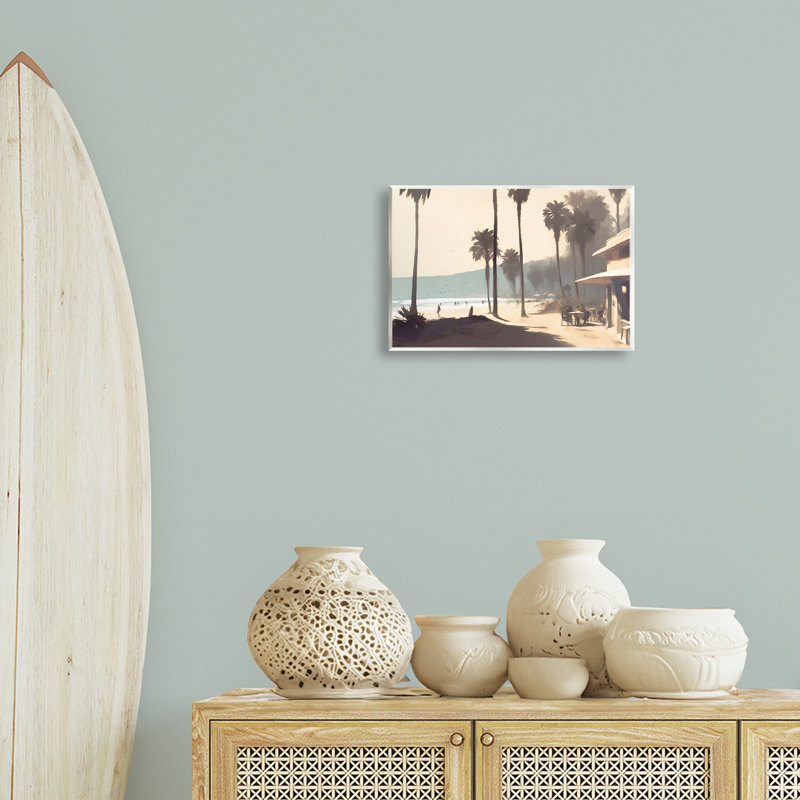 «Canopy Beach Scene» par Noah Bay, H 10 po x l 15 po