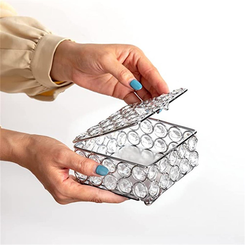 Boîte à bijoux en cristal