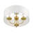 Lampert Linen Blend Semi Flush Mount-1096026159