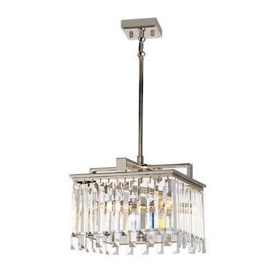 Lauryn 4-Light Square/Rectangle Chandelier