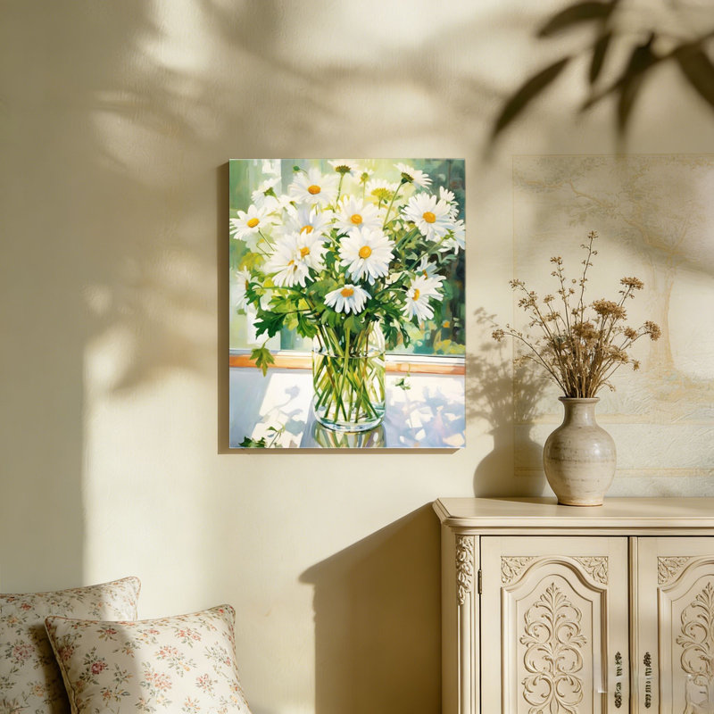 «White Dasiy in Vase»
