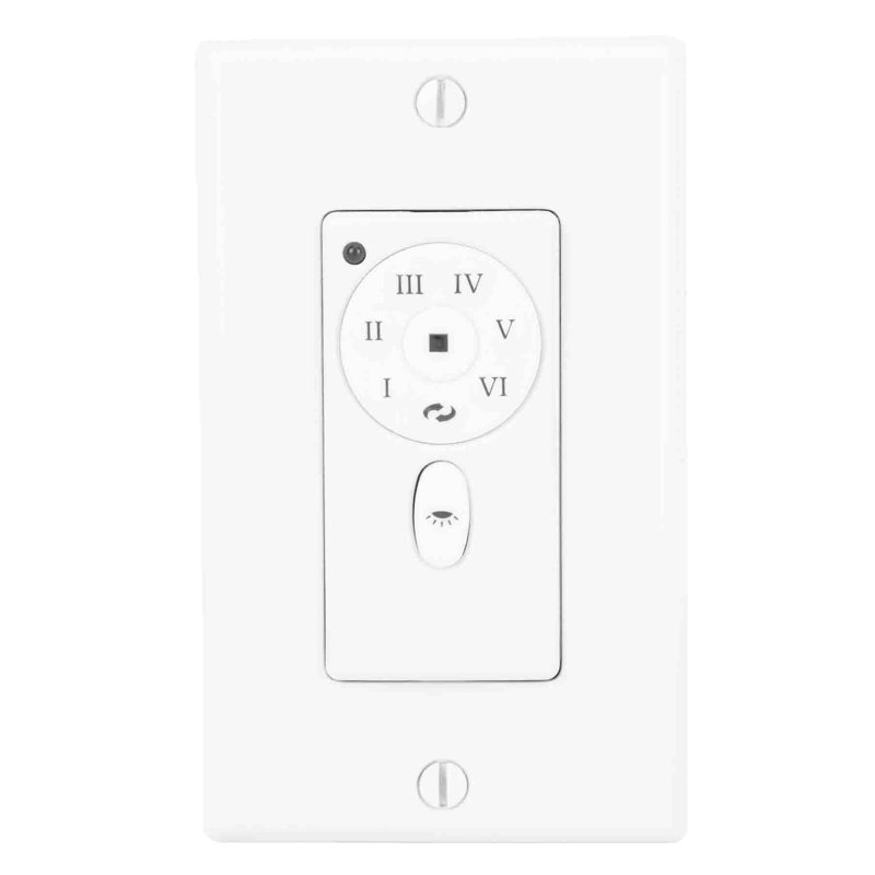 White Wall Control for DC Motor Ceiling Fan