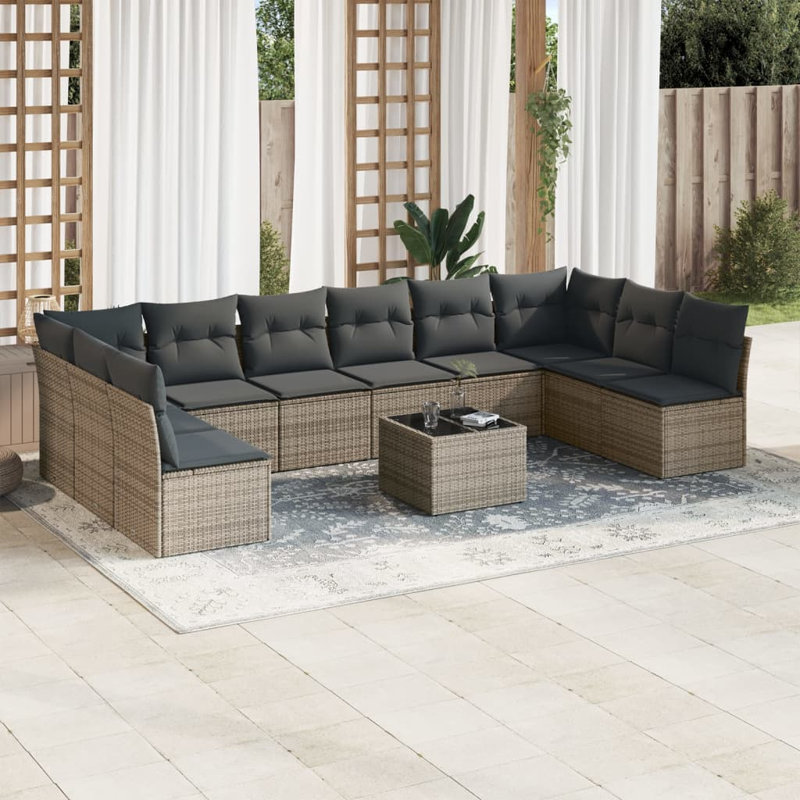 Ensemble de canapé de jardin Vidaxl