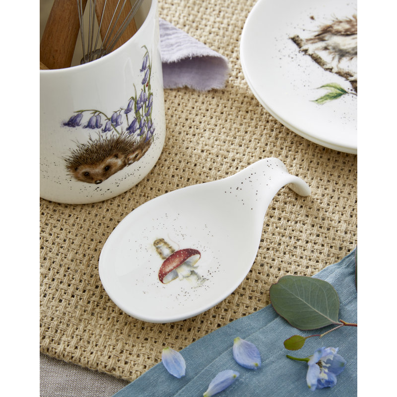 Classic Wrendale Designs  - Spoon Rest (Mouse on Mushroom)
