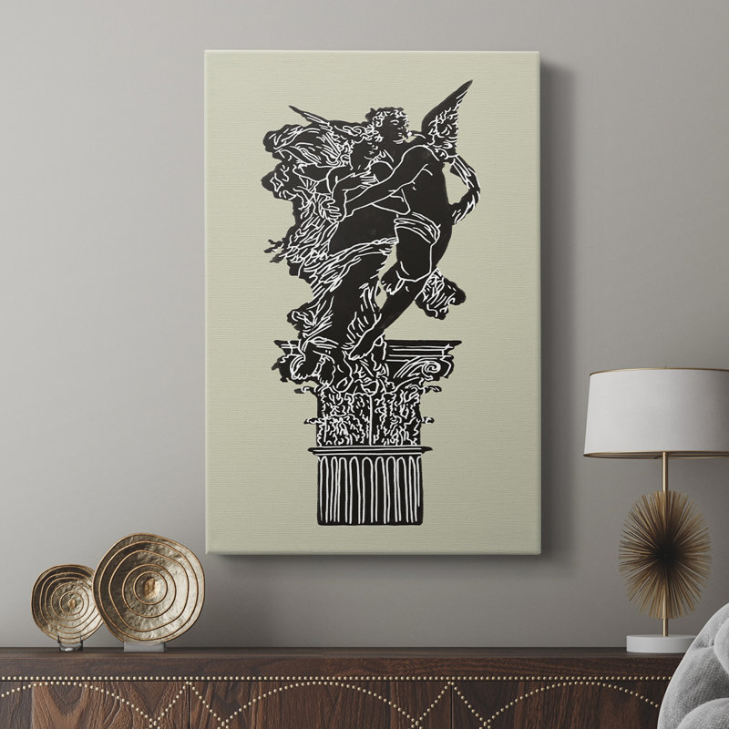 Magic Garden I -Custom Wrapped Gallery Cavas, 18" H x 12" W