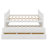 Daybed with Hidden Trundle and Drawers, Combines Comfort and Storage-2092768209