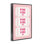 Giclée à billets rose Vibe Era, design par Lettré et doublé