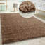 Evoni Solid Colour Shag Area Rug-1240431155