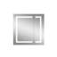 W 30'' H Frameless Medicine Cabinet Mirror 3 Adjustable-88116659