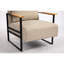Chaise d'appoint en cuir